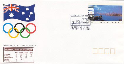 Sydney Olympic Games Australian Sports Stamps